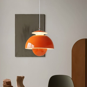 Glarefusion Nordic Retro Bud Pendant Light