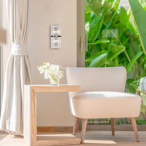 Modern Chic Stainless Steel Luxurious Wall Light