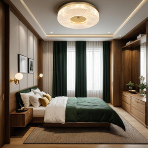 Glarefusion Creative Round Acrylic Ceiling Light