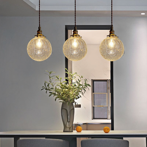 Nordic Modern Crystal Glass Pendant Light