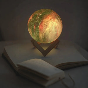 Glarefusion Creative Space Moonlight Table Lamp