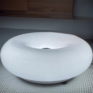 Modern Bauhaus Donut Table/Wall Lamp