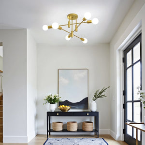 Modern Nordic Multiple Blubs Ceiling Light