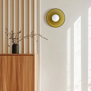 Glarefusion Modern Round Flush Mount Ceiling Light