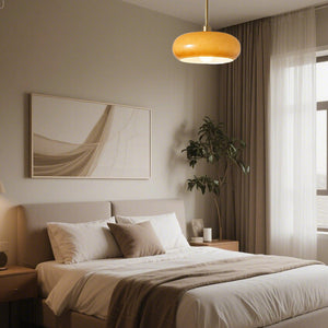 Glarefusion Creative Simple Persimmon Shape Pendant Light