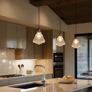 Nordic Modern Crystal Glass Pendant Light