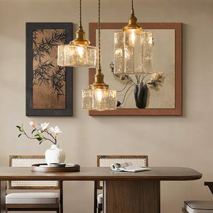 Glarefusion Modern Retro Glass Pendant Lamp
