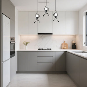 Modern Creative Little People Adjustable Pendant Light