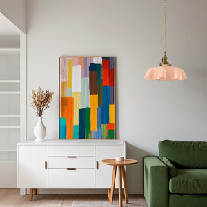 Nordic Modern Flower Glass Pendant Light