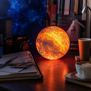 Glarefusion Creative Space Moonlight Table Lamp