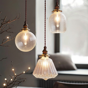 Nordic Modern Crystal Glass Pendant Light