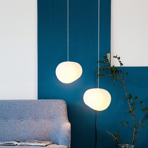 Nordic White Pebble Pendant Light