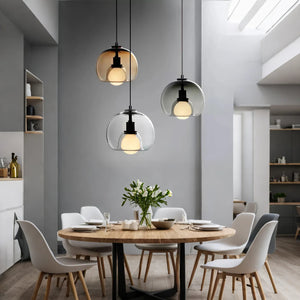 Chic Glass Pendant Light