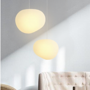 Nordic White Pebble Pendant Light