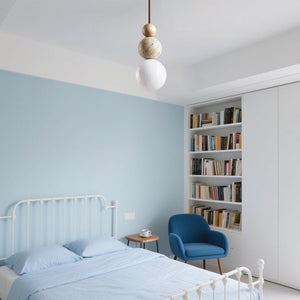 Modern Simple Travertine Pendant Lamp