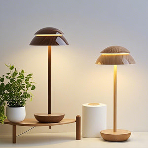 Glarefusion Creative Double-Layer Dome Table Lamp