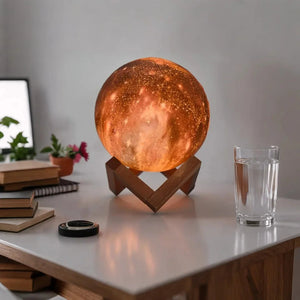 Glarefusion Creative Space Moonlight Table Lamp
