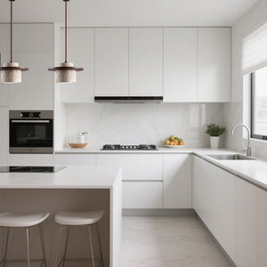 Modern Chic Travertine Pendant Light