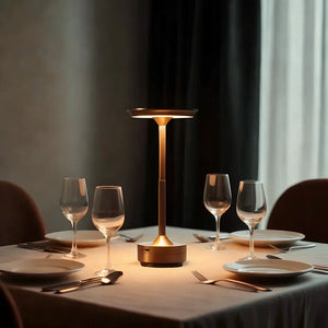 Glarefusion Modern Cordless Touch Table Lamp