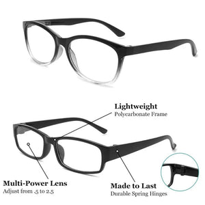 Adjustable Multi Focus Eyeglasses