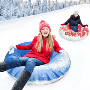 Adult Inflatable Snow Tube With Handles And Hard Bottom Sled 1005010063767990-al