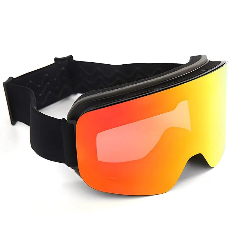 Adult Ski Snowboard Goggles Uv400 Mirror Lens Double Anti Fog 1005007987714550-Big Frame HX.SU01 A