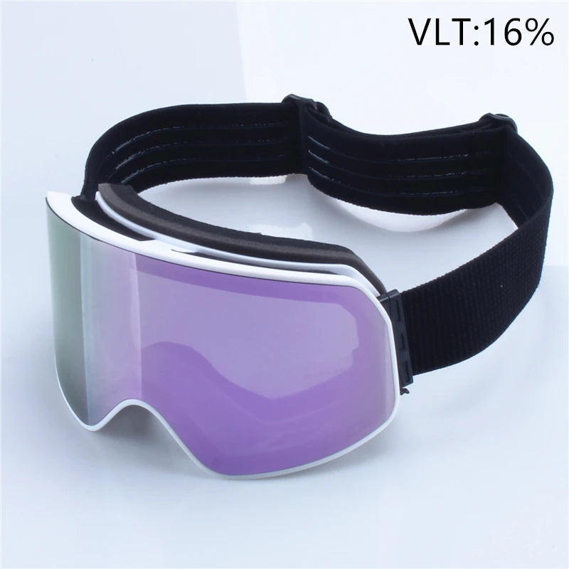 Adult Ski Snowboard Goggles Uv400 Mirror Lens Double Anti Fog 1005007987714550-Big Frame HX.SU01 A