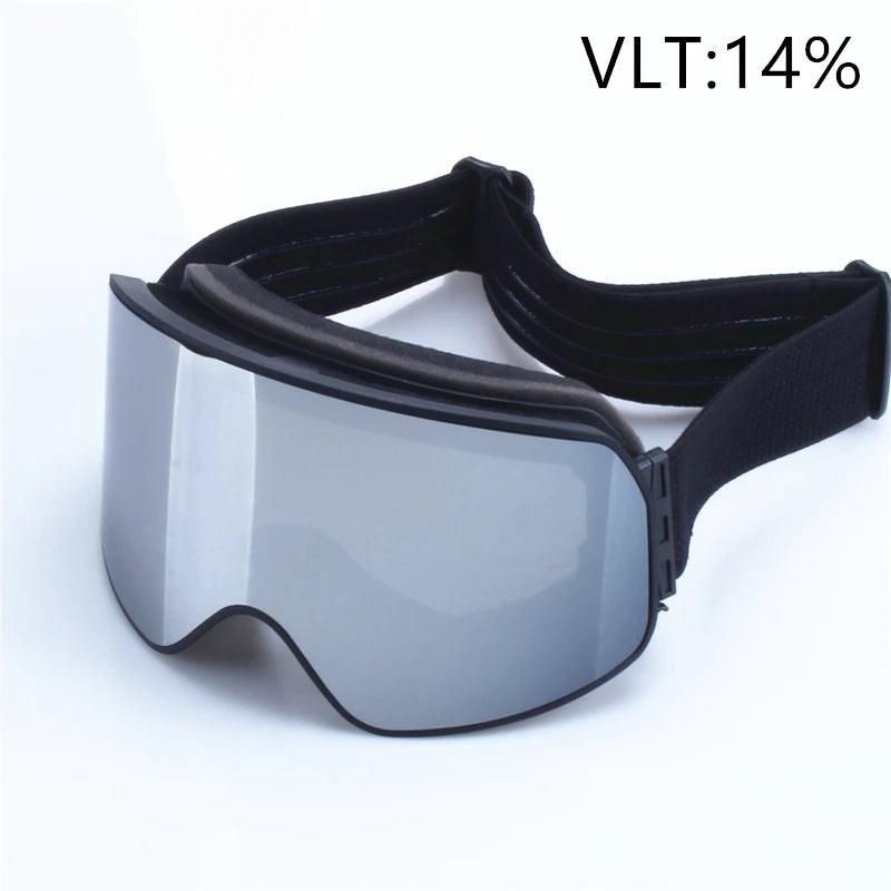 Adult Ski Snowboard Goggles Uv400 Mirror Lens Double Anti Fog 1005007987714550-Big Frame HX.SU01 A