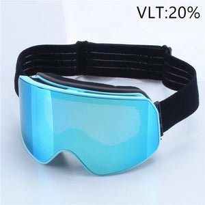 Adult Ski Snowboard Goggles Uv400 Mirror Lens Double Anti Fog 1005007987714550-Big Frame HX.SU01 A