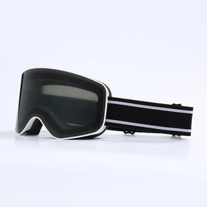 Adult Ski Snowboard Goggles Uv400 Mirror Lens Double Anti Fog Cylindrical 1005007476624683-D