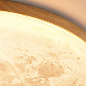 Modern Creative Moon Round Ceiling Light