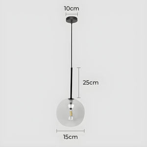 Modern Glass Ball Pendant Light