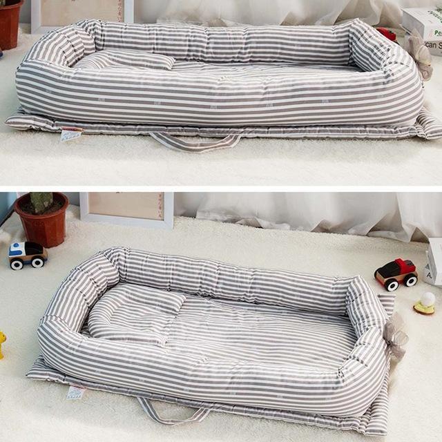 Baby Bassinet For Bed Newborn Lounger Portable Crib Baby Lounger Baby Nest Co-Sleeping Baby