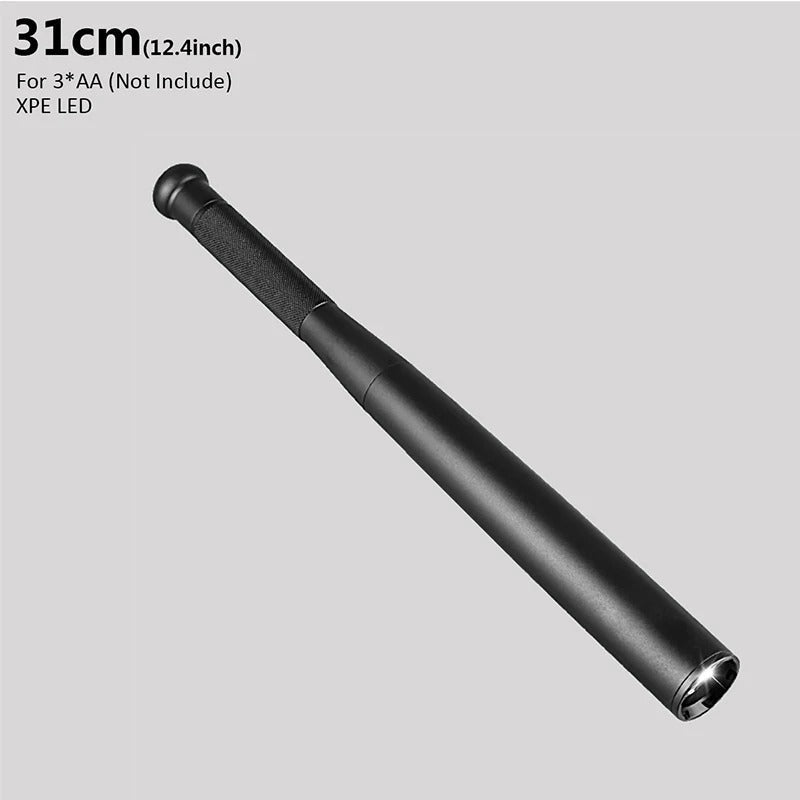 Baseball Bat LED Flashlight for Emergency & Outdoor Lighting