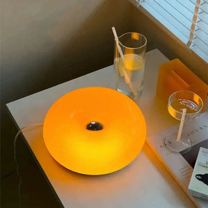 Modern Bauhaus Donut Table/Wall Lamp