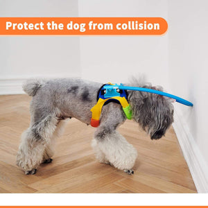 Blind Dog Harness Guiding Device, Pet Anti-Collision Ring for Protective And Build Confidence, Blind Dog Harness