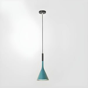 Nordic Black Pendant Light in Minimalist Cone Design