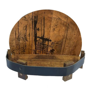 Bourbon Whiskey Barrel Shelf