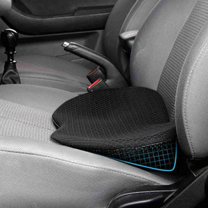 Car Seat Cushion For Short Drivers Height Risers For Adults, Memory Foam Car Seat Pad