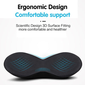 Car Seat Cushion For Short Drivers Height Risers For Adults, Memory Foam Car Seat Pad