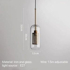Chiswick Glass Pendant Light