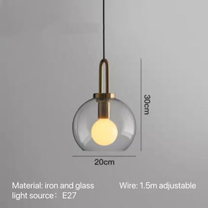 Chiswick Glass Pendant Light