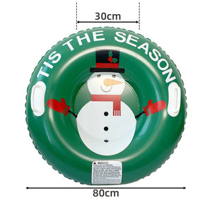 Cold Resistant Inflatable Pvc Snow Tube With Handles For Outdoor Sledding 1005010487377340-HXQ-RED-2.0