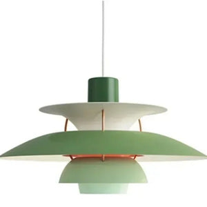 Colorful Danish Umbrella Pendant Light