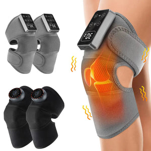 Cordless Heated Knee Wrap Massager With Vibration And Adjustable Straps 1005009534349815-3 Modes Update-1pcs