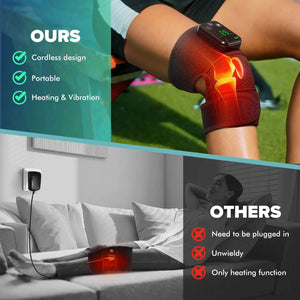 Cordless Heated Vibration Massage Wrap For Knee Elbow Shoulder Joints 1005009984558924-al