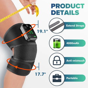 Cordless Heated Vibration Massage Wrap For Knee Elbow Shoulder Joints 1005009984558924-al