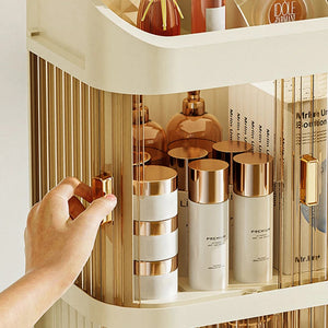Cosmetics Storage Box With Drawers, Valentines Gifts For Her Organizer 1005007517029753-three layers
