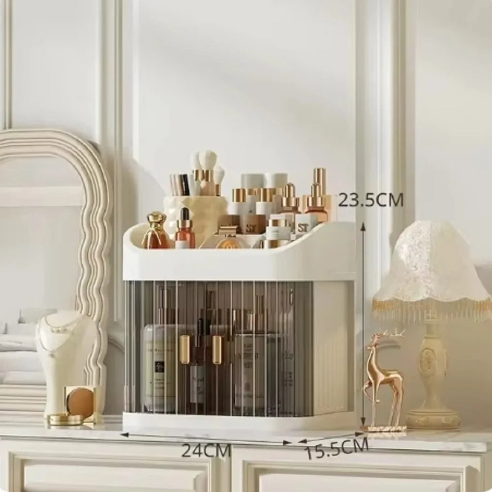 Cosmetics Storage Box With Drawers, Valentines Gifts For Her Organizer 1005007517029753-three layers