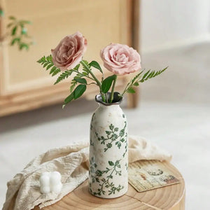 Crackle Glaze Ceramic Bud Vase For Hydroponic Flowers Table Decor 1005009016445010-M